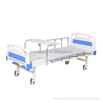 Hospital furniture with mattress dinning table medical bed